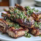 Lamb Chops Mint Gremolata