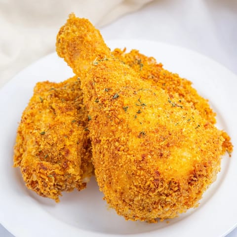 Crispy Seasoned Fried Chicken