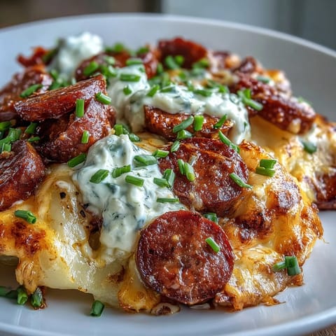 Crockpot Pierogi Casserole With Kielbasa