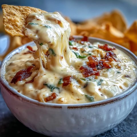 Creamy Spicy Queso Dip