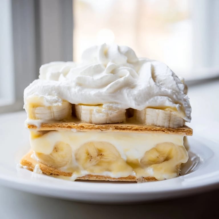 Homemade banana pudding, a Southern classic, is showcased ready to be served.