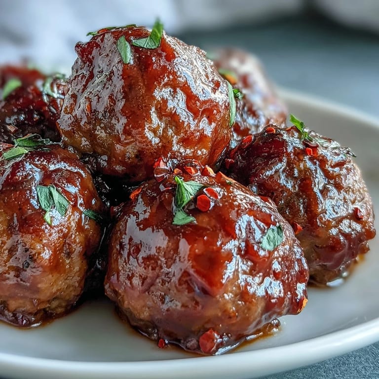 Perfect Easy Sweet and Sour Crock Pot Meatballs as a party appetizer on a platter with toothpicks and sesame seeds for dipping.